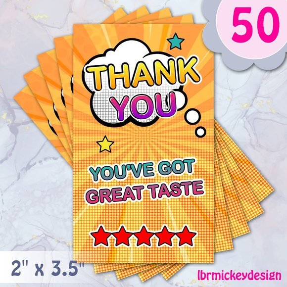 By lbrmickeydesign Other - Thank You Cards